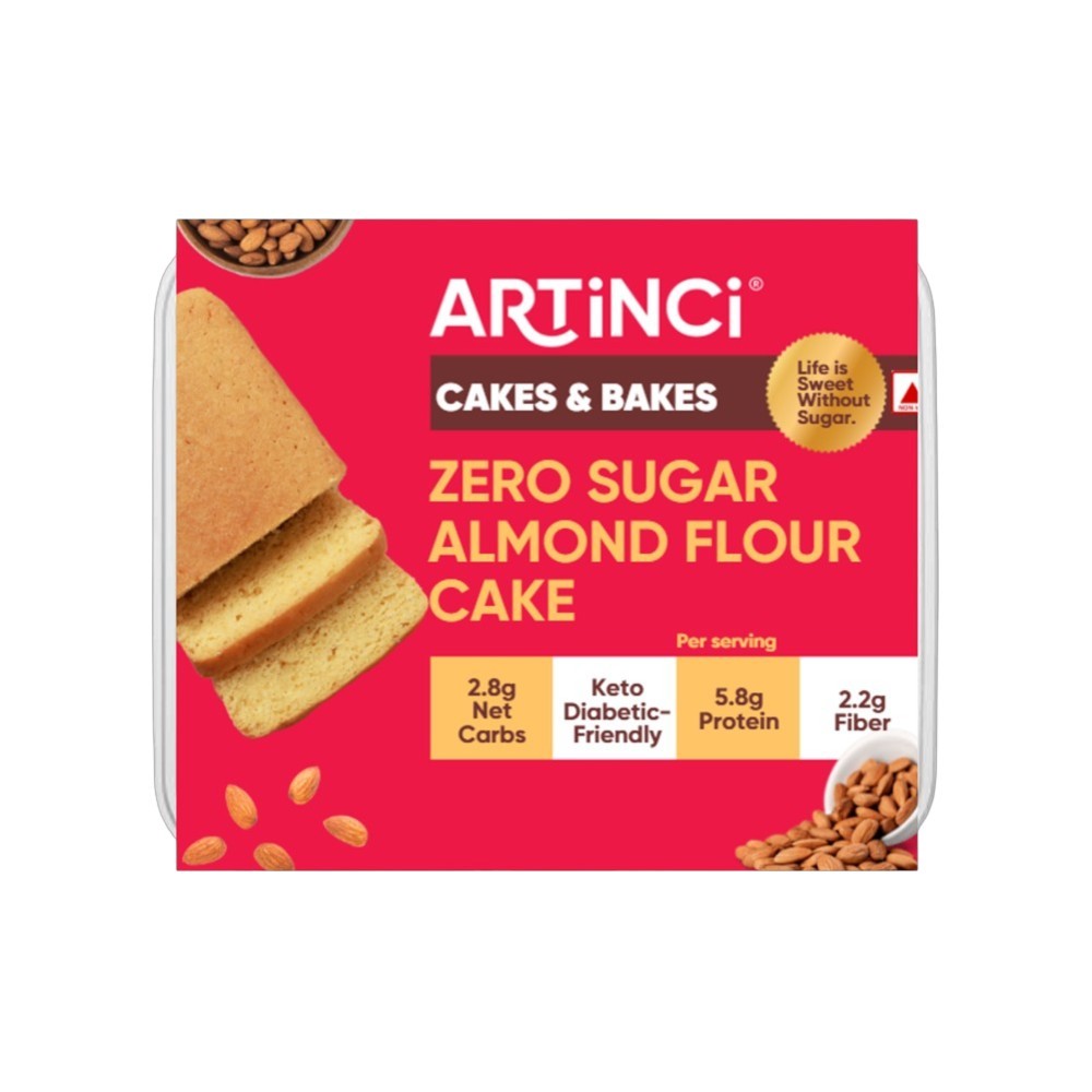 Artinci Almond Flour Keto Cake (Sugar Free)