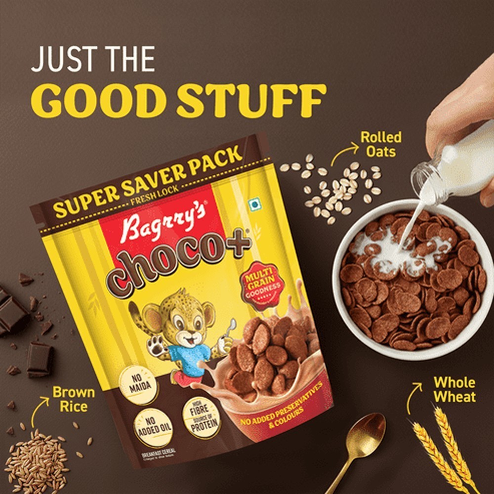 Bagrry's Choco + Multi Grain Goodness Flakes