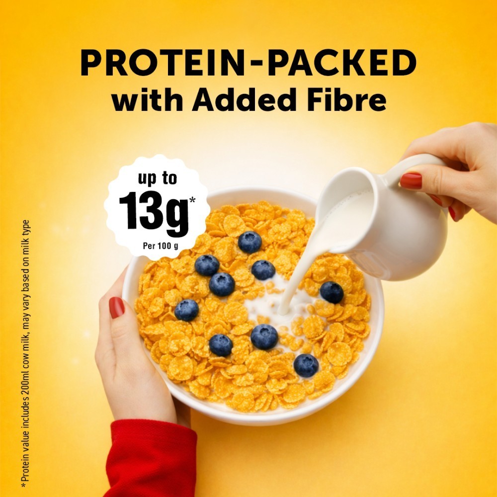 Bagrry's Corn Flakes Plus Original & Healthier (with Fibre Power)