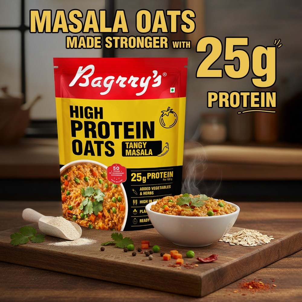Bagrry's Tangy Masala High Protein Oats