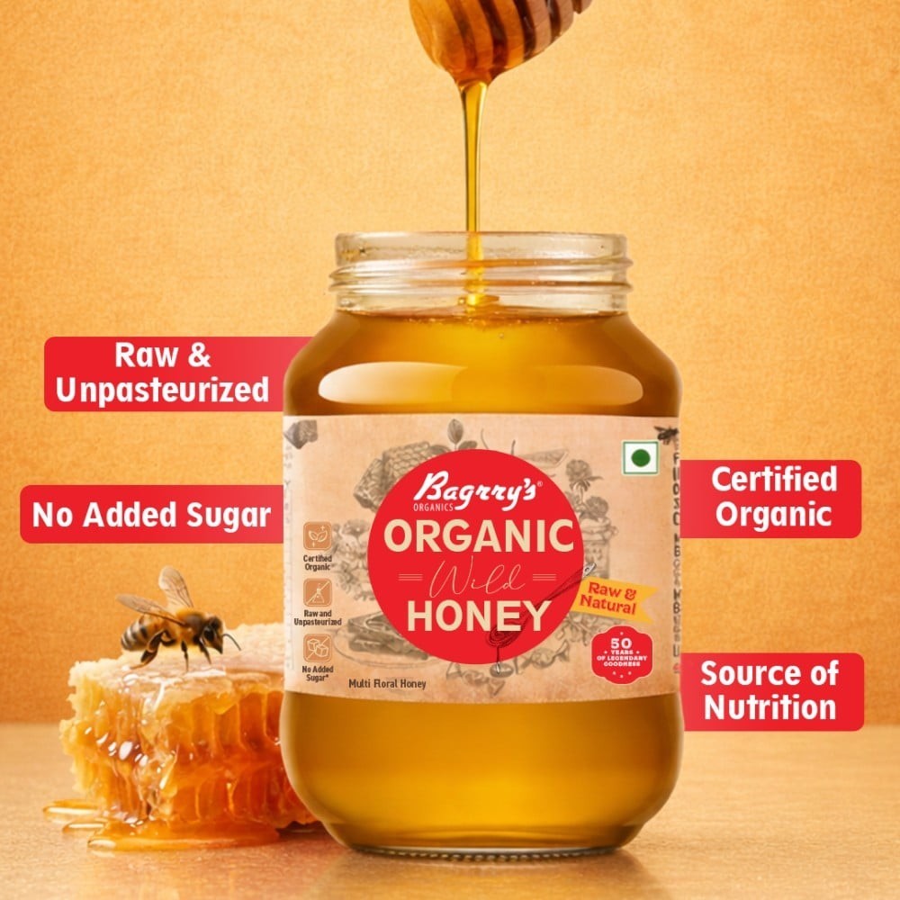 Bagrry's Wild Raw & Natural Honey