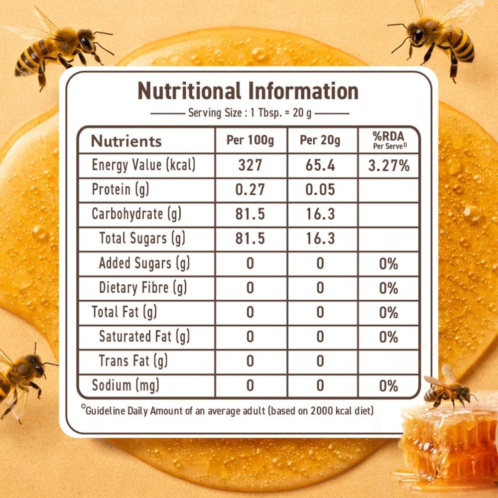 Bagrry's Wild Raw & Natural Honey