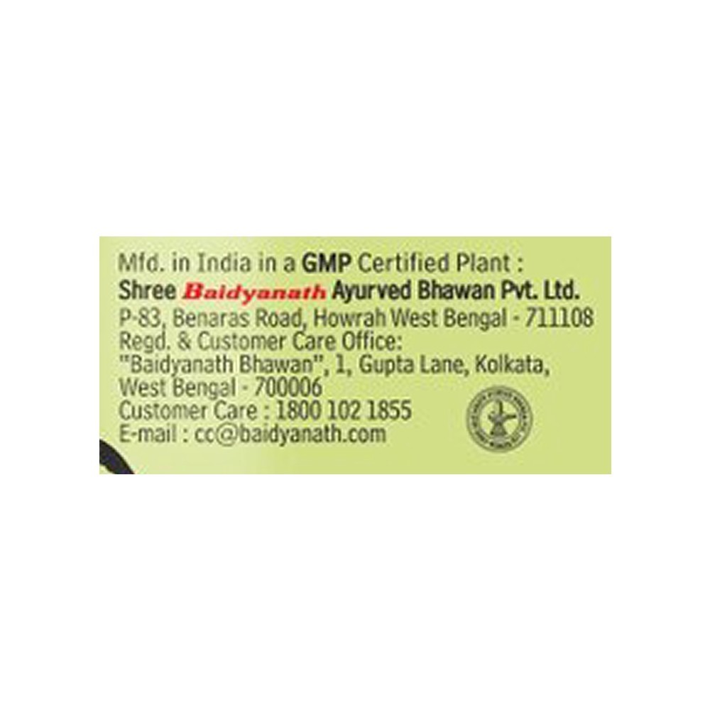 Baidyanath Ayurvedic Bhringrajasav Natural Supplement Syrup