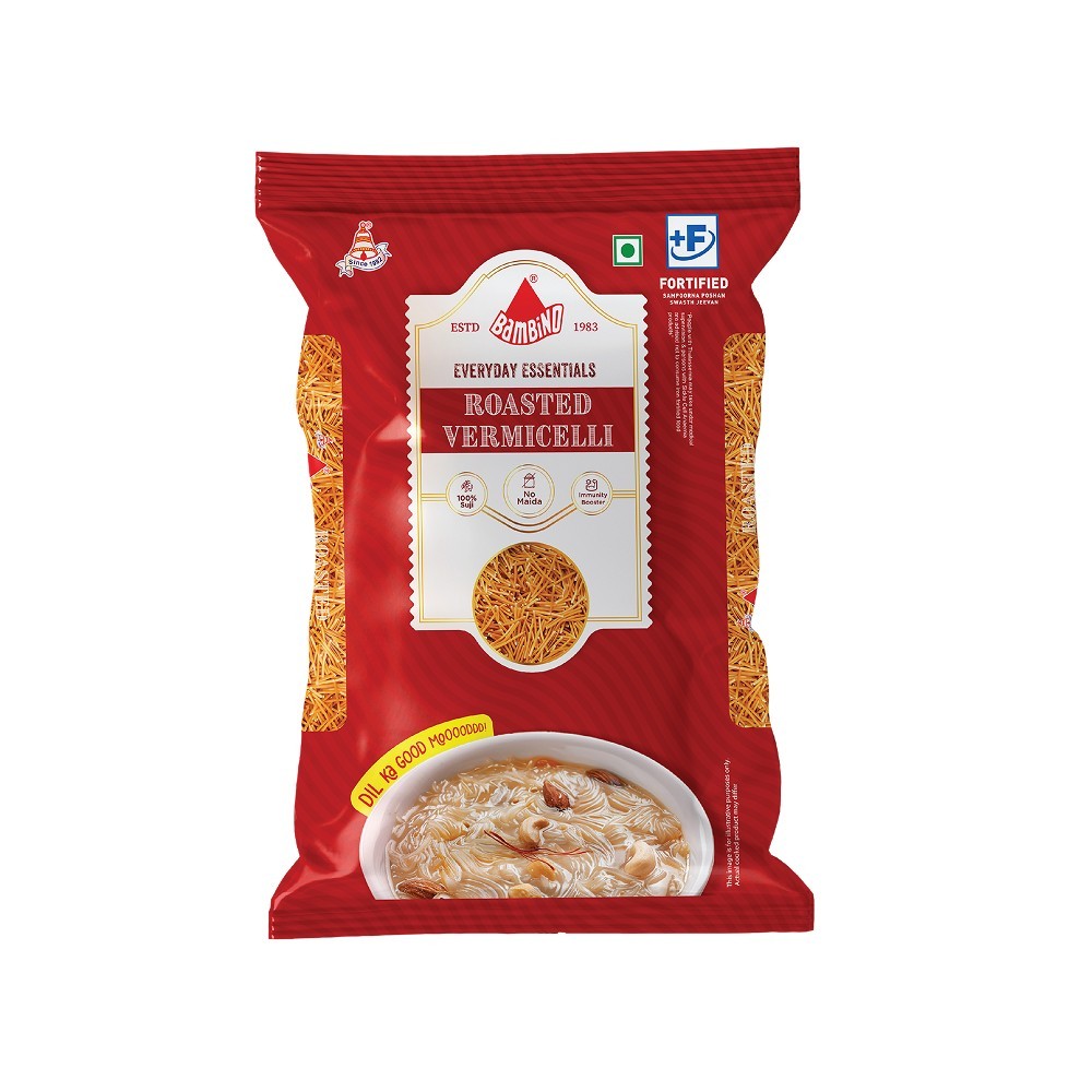 Bambino 100% Suji, No Maida Roasted Vermicelli