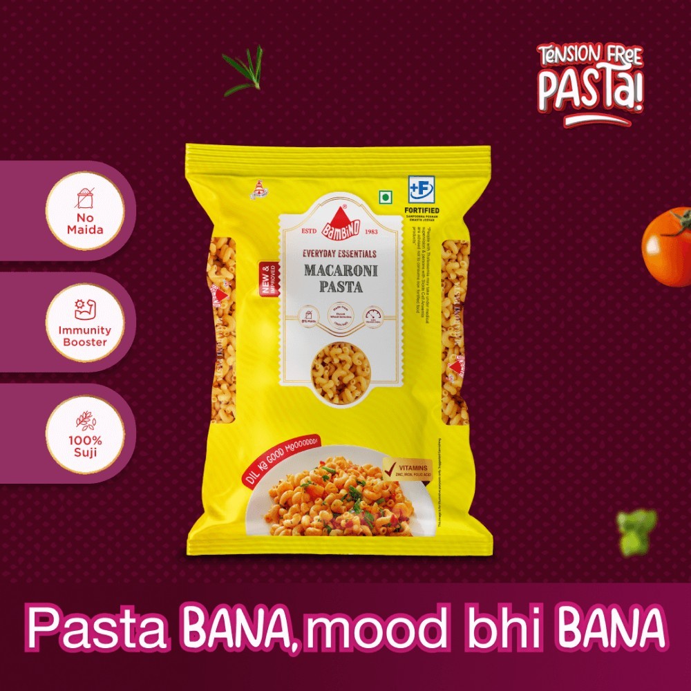 Bambino Macaroni Durum Wheat Elbow Pasta