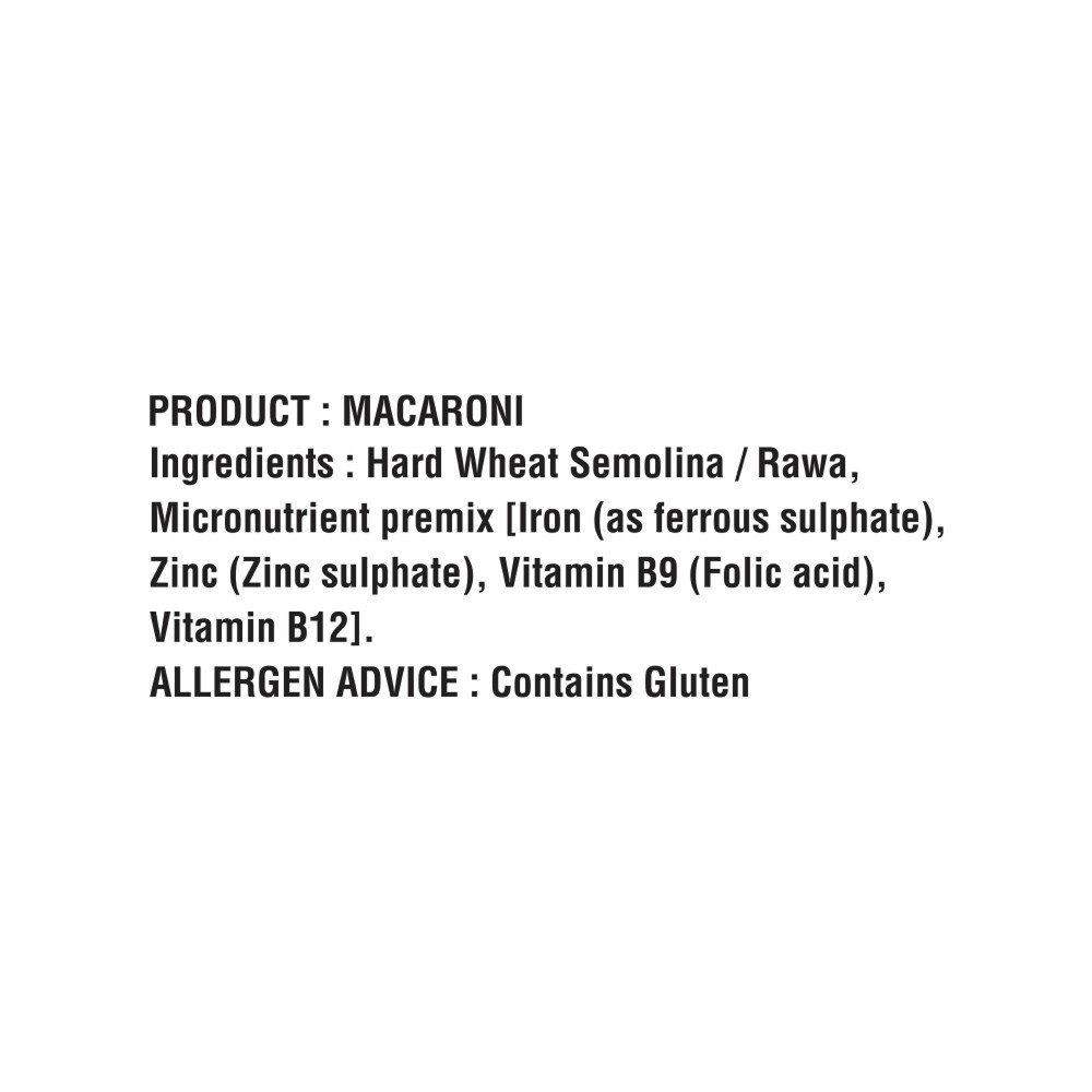 Bambino Macaroni Durum Wheat Elbow Pasta