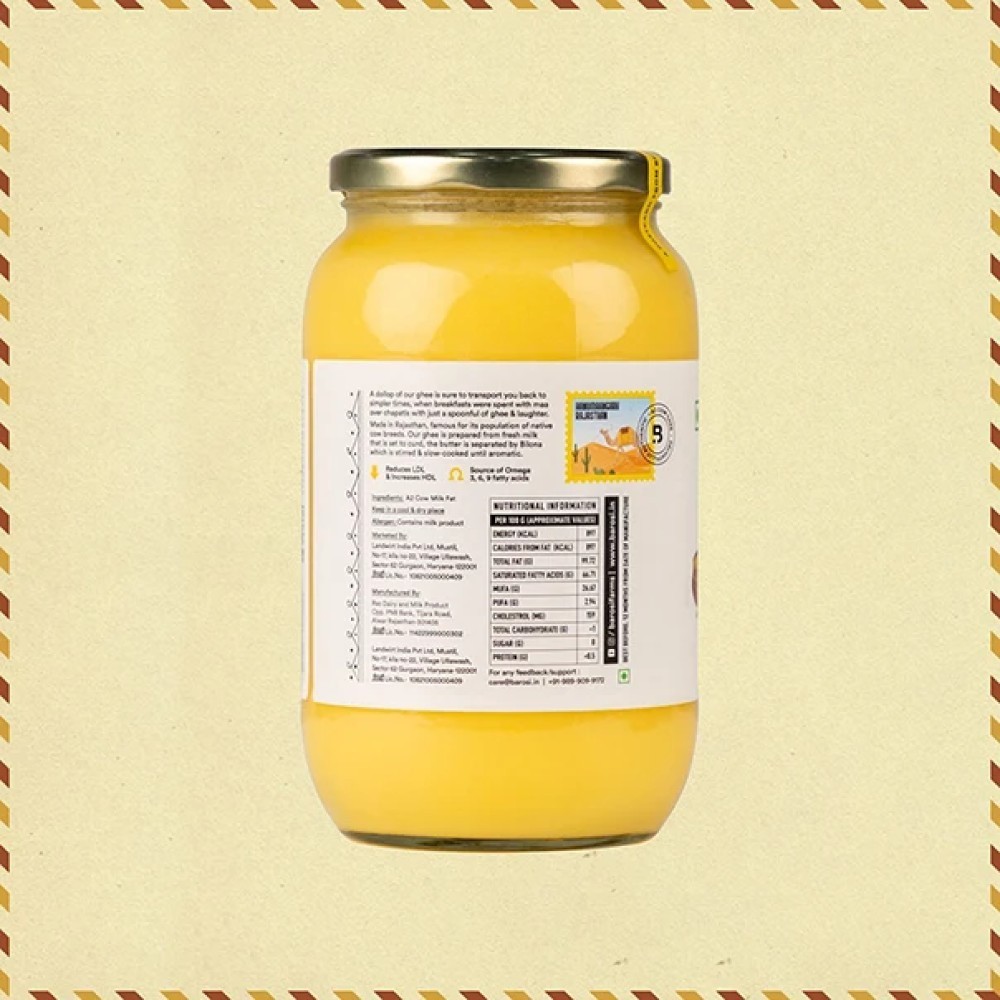Barosi Desi Cow A2 Ghee