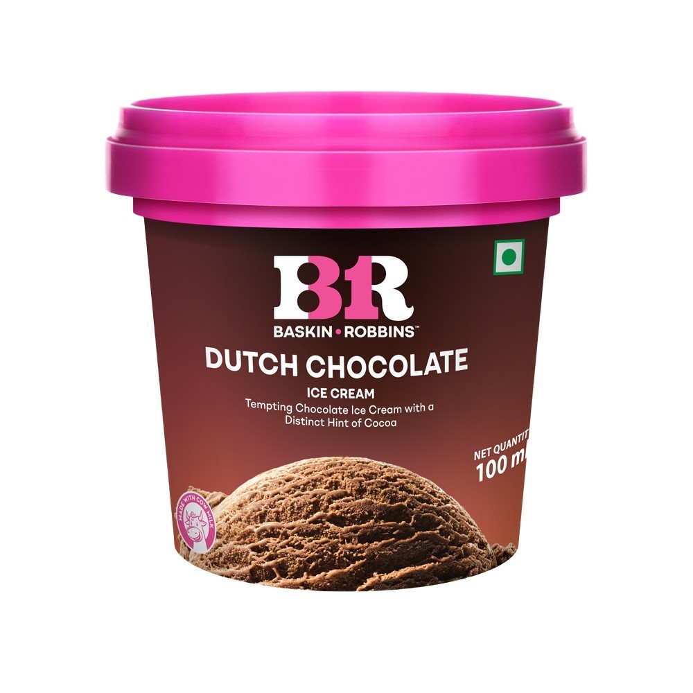 Baskin Robbins Dutch Chocolate Ice Cream Cup