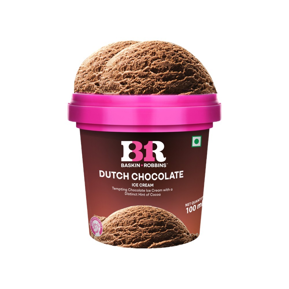Baskin Robbins Dutch Chocolate Ice Cream Cup