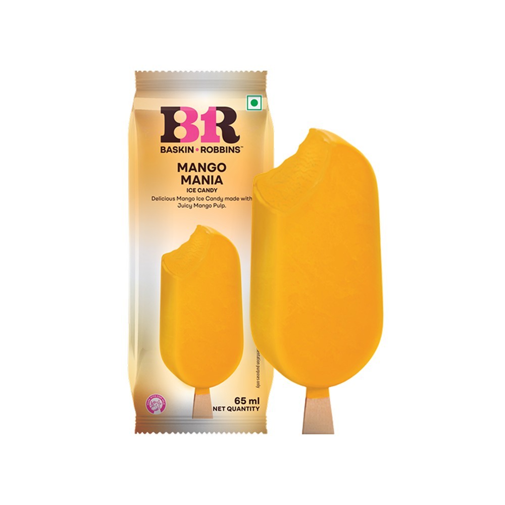 Baskin Robbins Mango Mania Ice Cream Stick