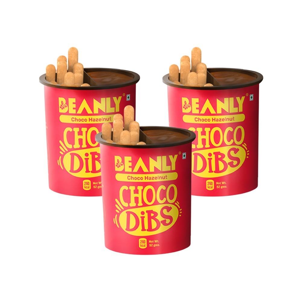 Beanly Choco Hazelnut Spread with Breadsticks