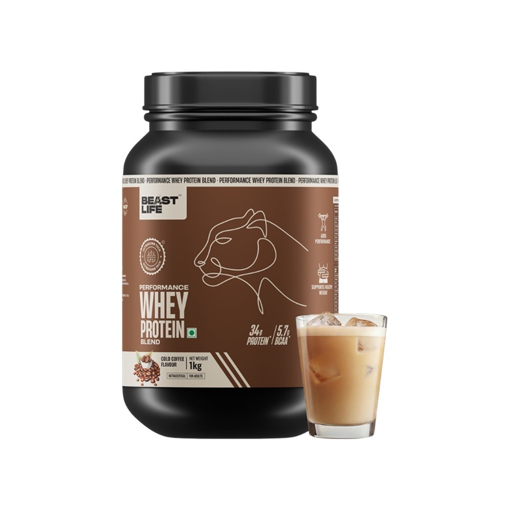 BeastLife Fermented Yeast Whey Protein Blend (Cold Coffee)