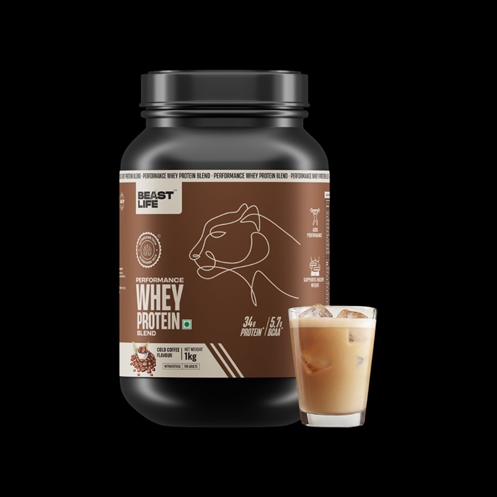BeastLife Fermented Yeast Whey Protein Blend (Cold Coffee)