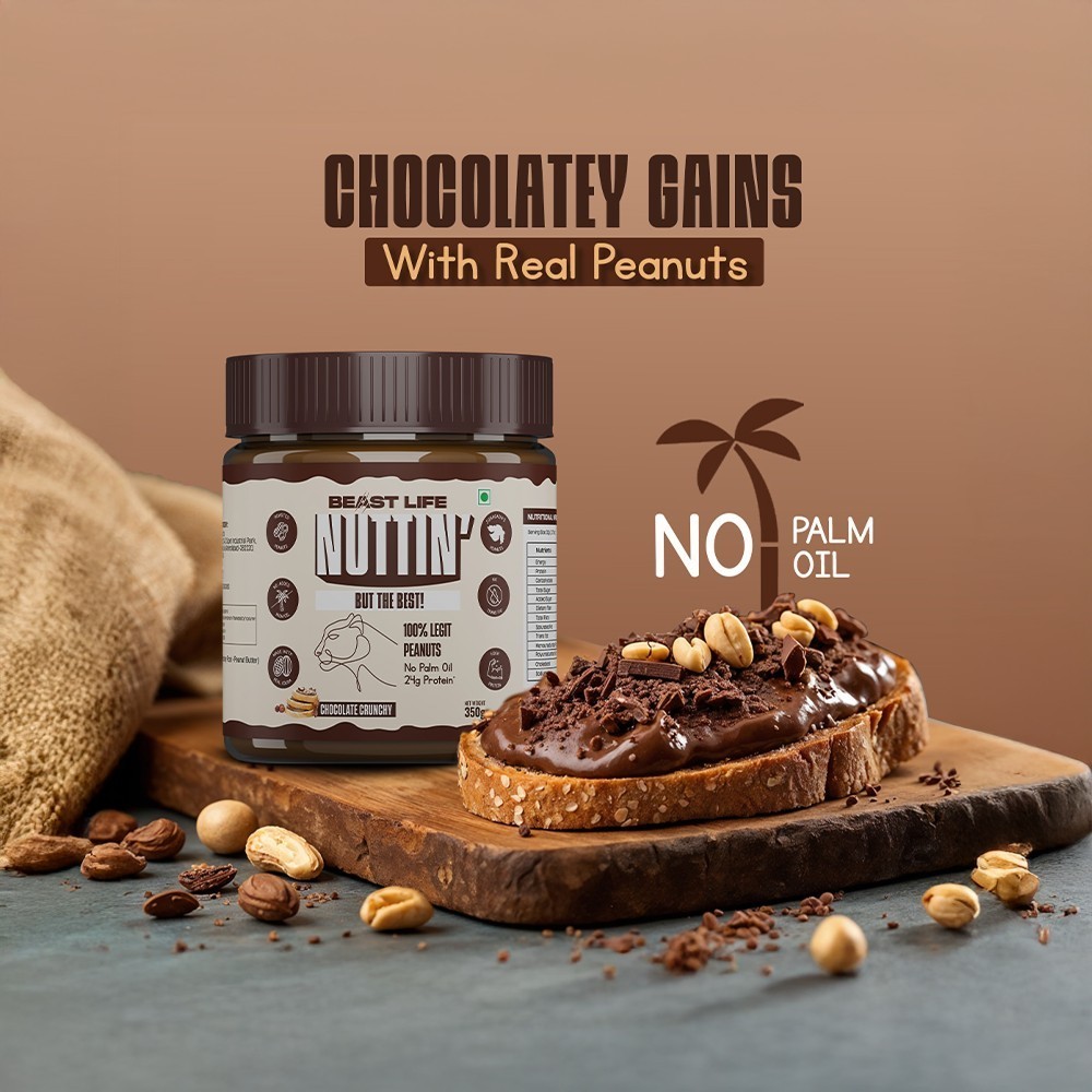 BeastLife Nuttin' Chocolate Crunchy Peanut Butter