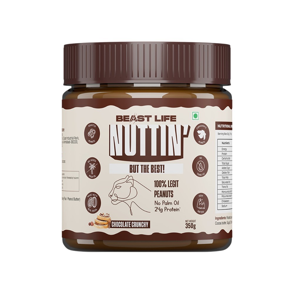 BeastLife Nuttin' Chocolate Crunchy Peanut Butter