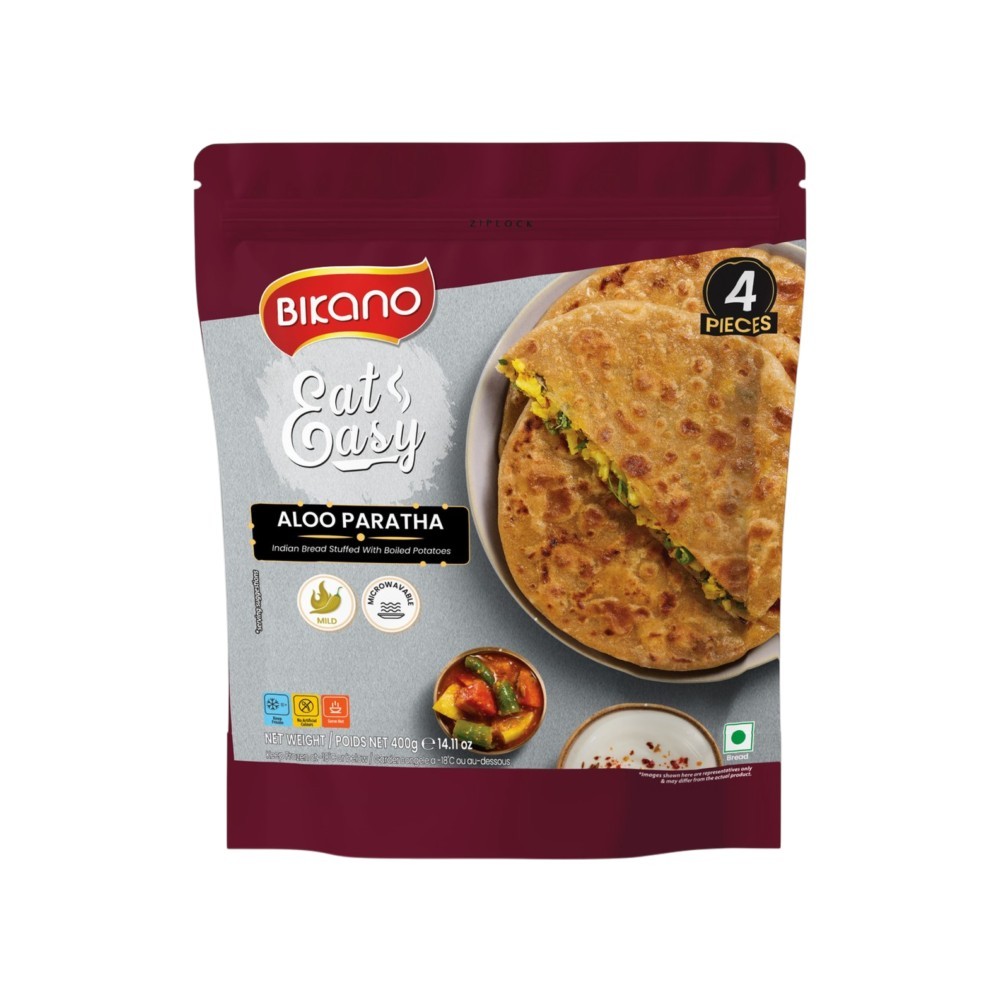 Bikano Heat & Eat Frozen Aloo Paratha