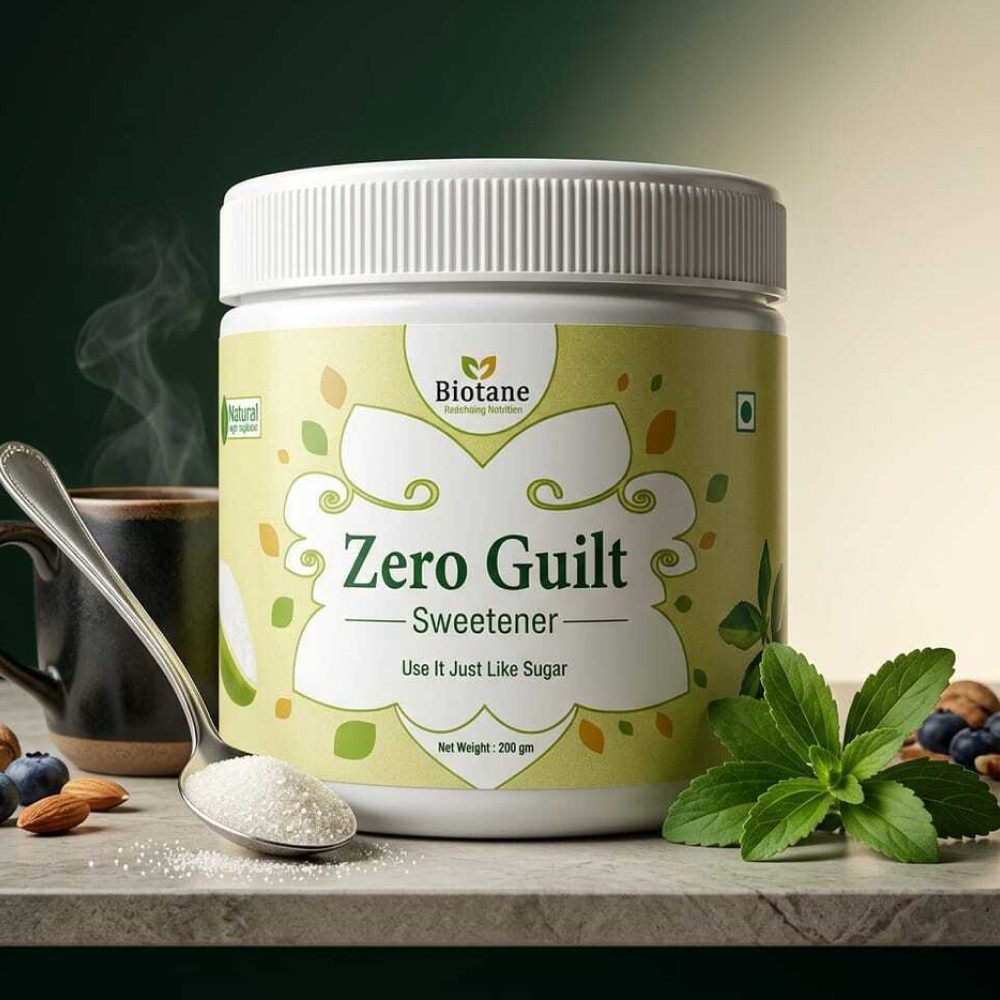 Biotane Zero Guilt Sugar Free Stevia Sweetener (1:1 Sugar Replacer)