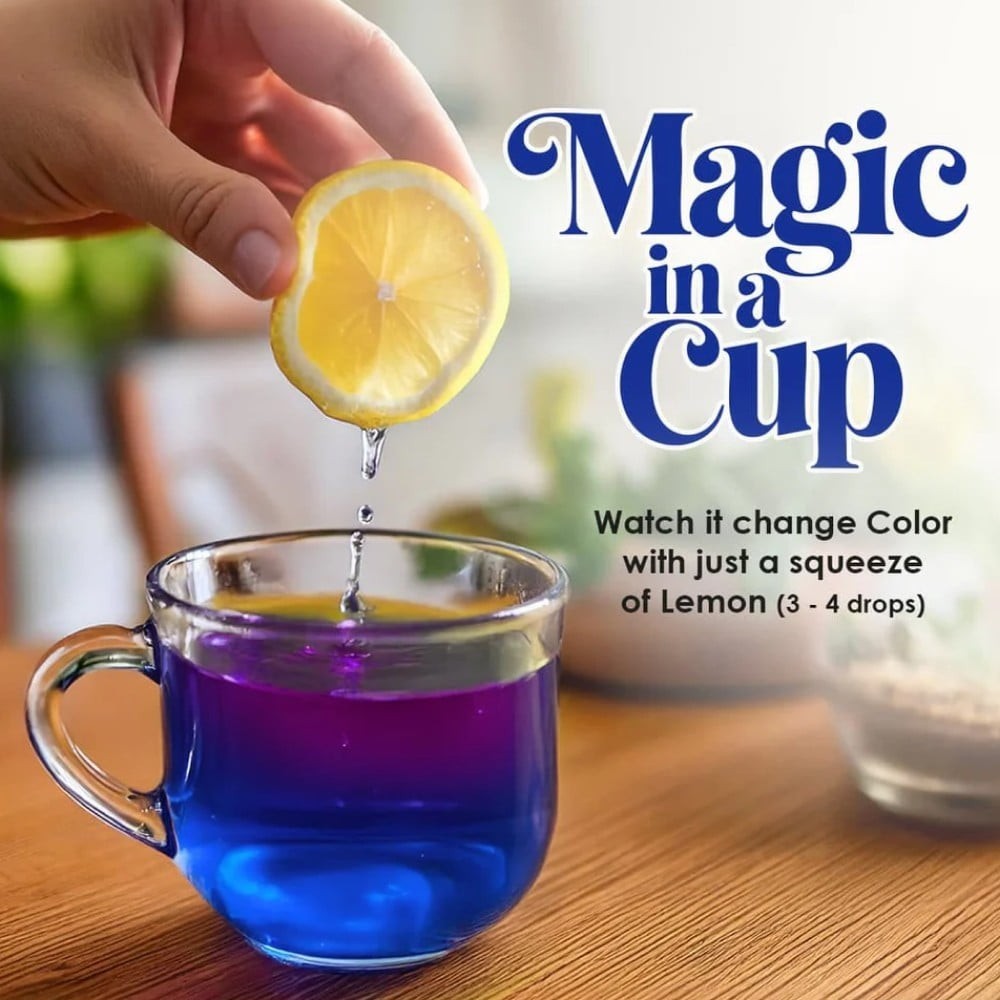Blue Tea Butterfly Pea Flower Herbal Infusion