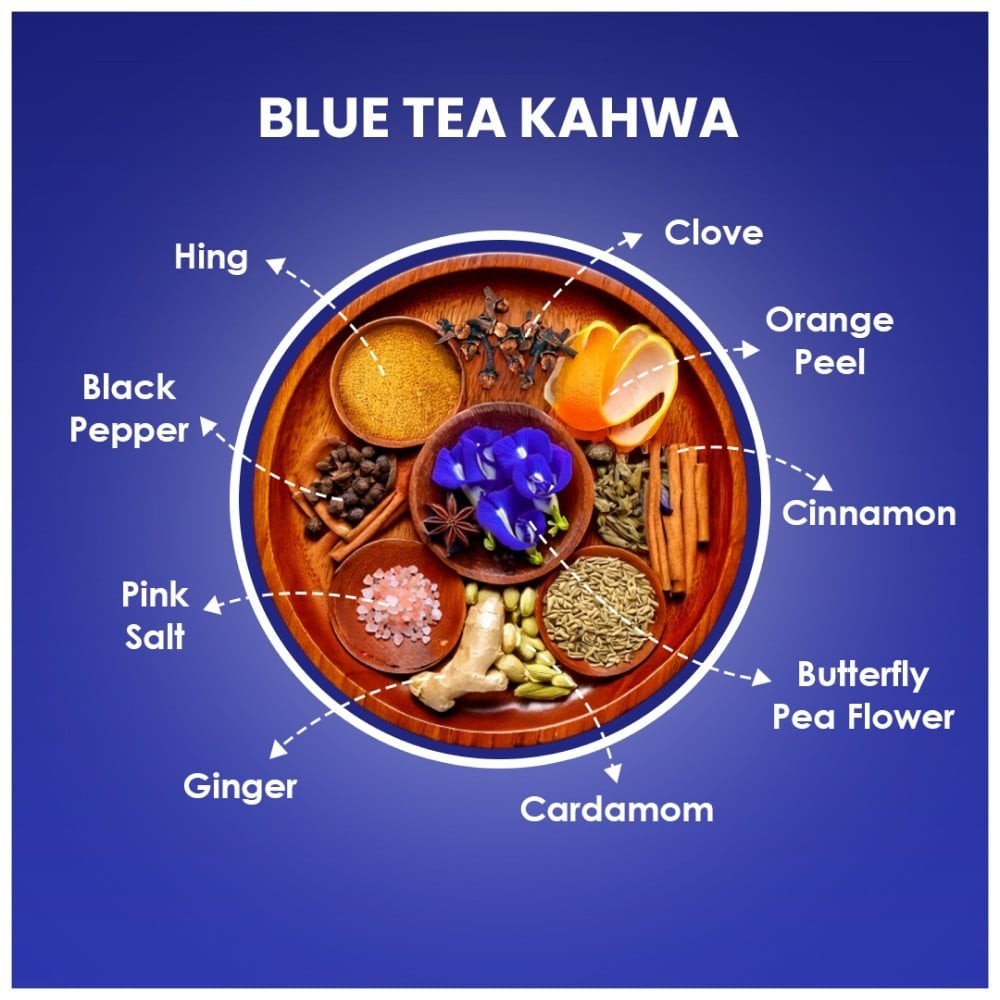 Blue Tea Butterfly Pea Flower Kahwa