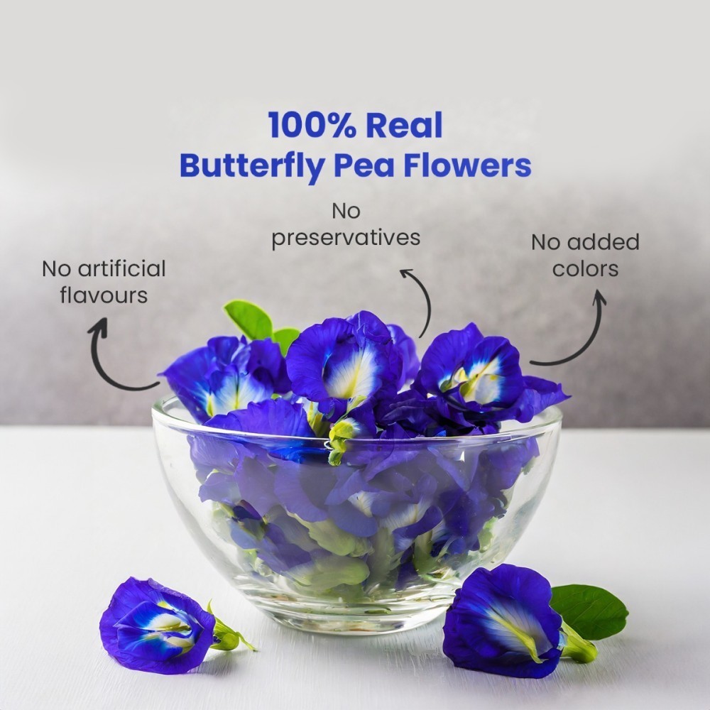 Blue Tea Butterfly Pea Herbal Infusion