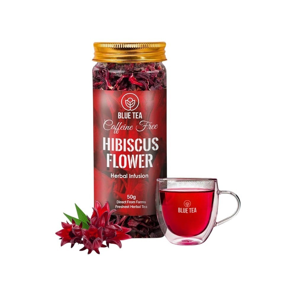 Blue Tea Hibiscus Herbal Infusion Caffeine Free