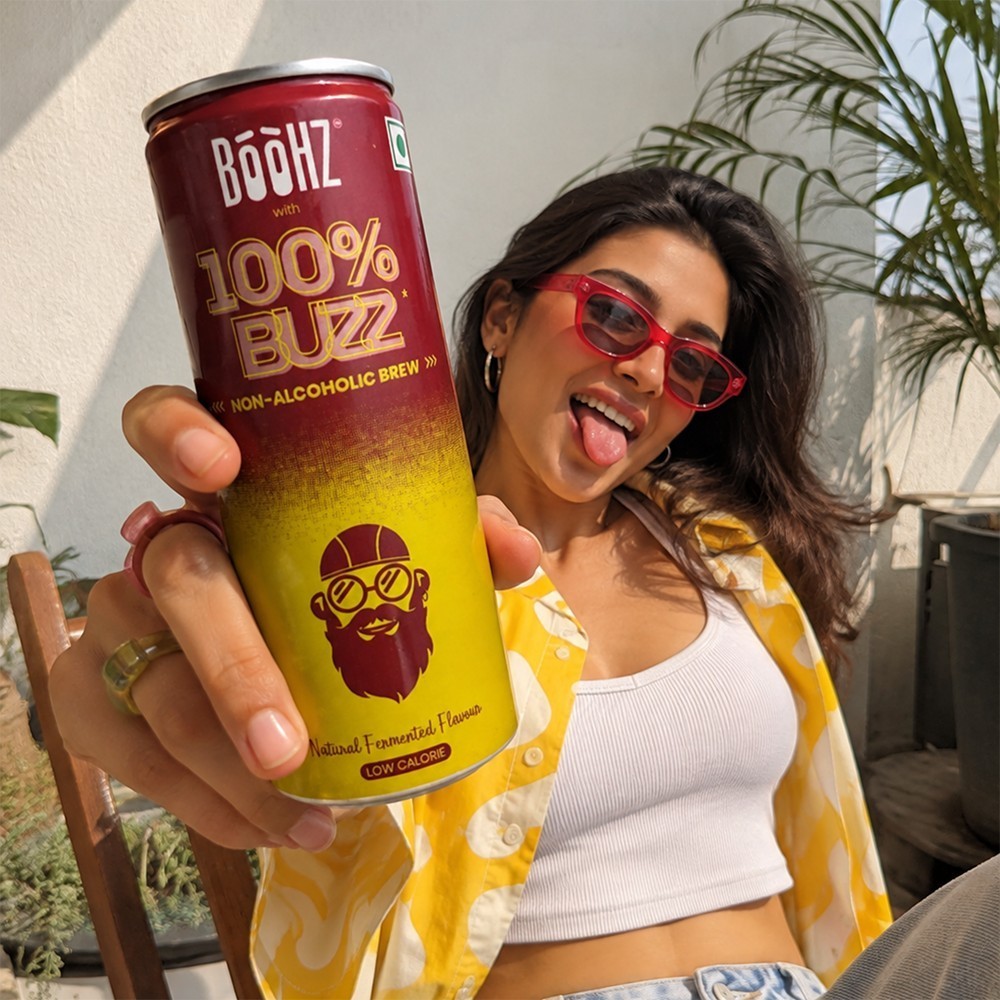 BOOHZ 100% Buzz Non-Alcoholic Beer
