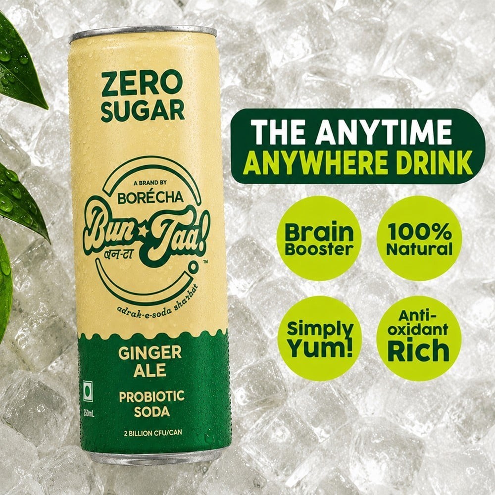 Borecha Ginger Ale Sparkling Iced Tea