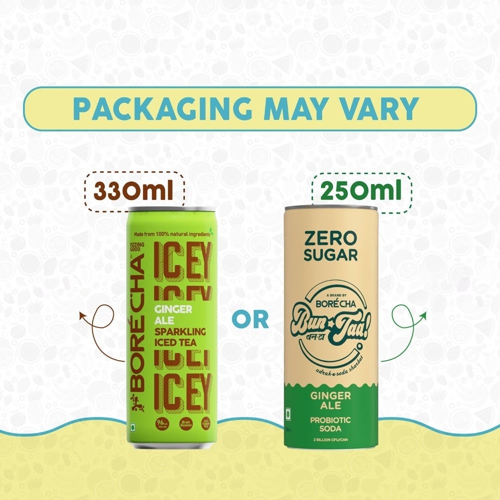Borecha Ginger Ale Sparkling Iced Tea