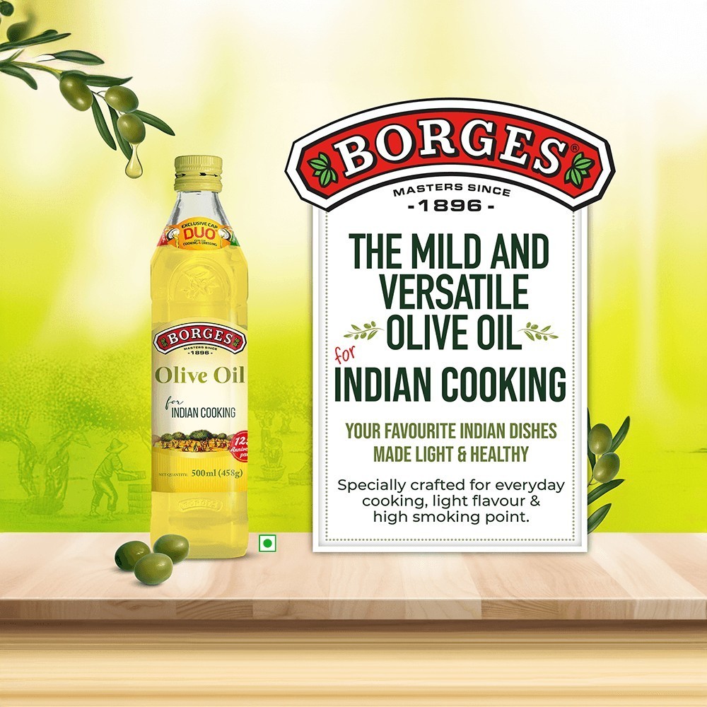 Borges Extra Light Olive Oil for Indian Cooking