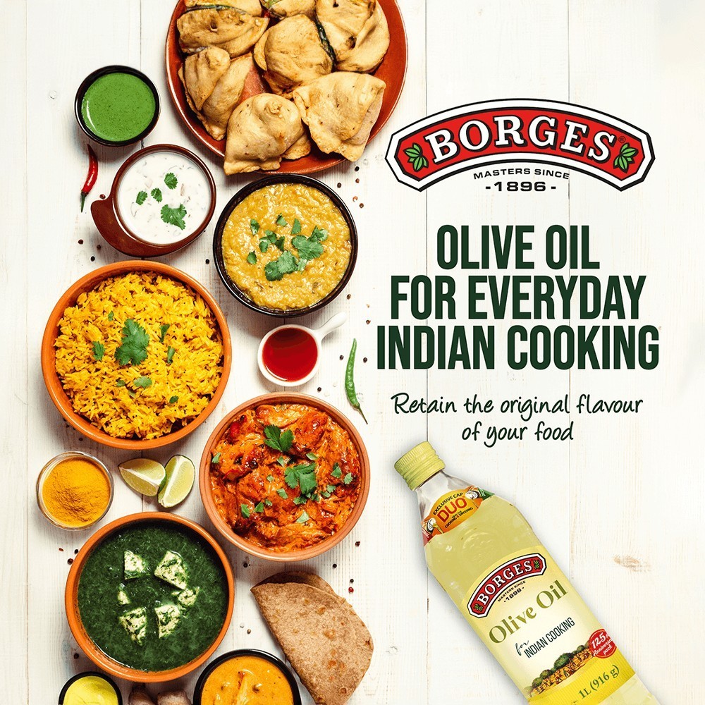 Borges Extra Light Olive Oil for Indian Cooking