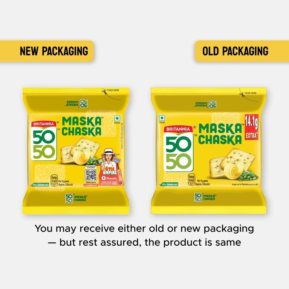 Britannia 5050 Maska Chaska Biscuit