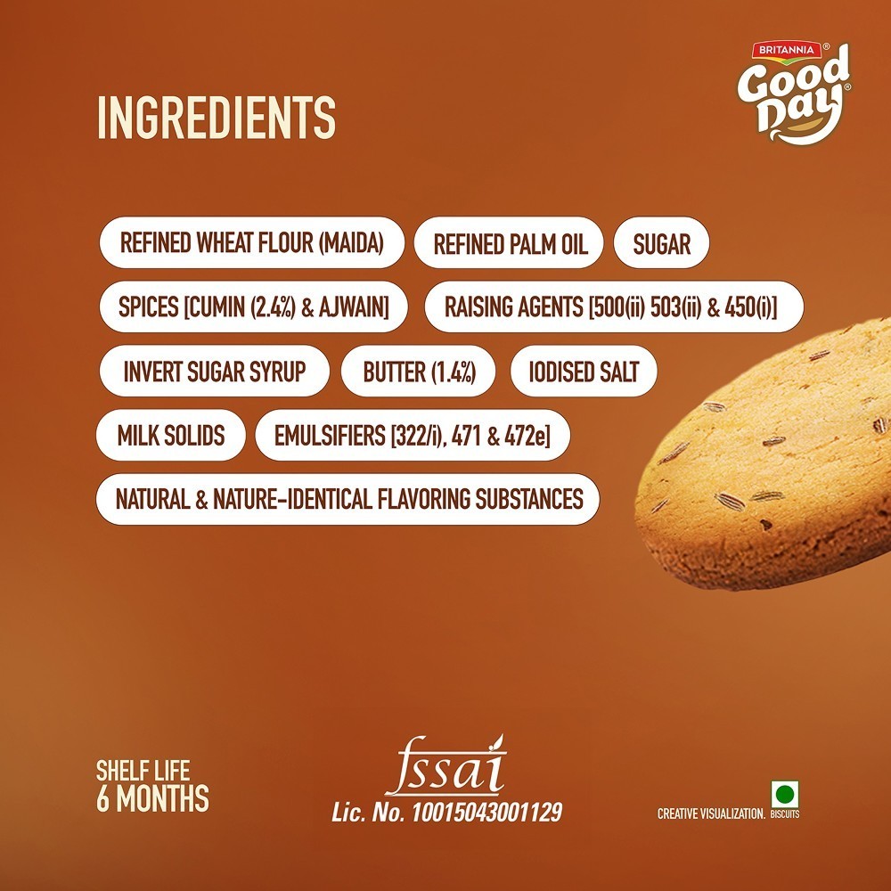Britannia Good Day Butter Jeera Cookies