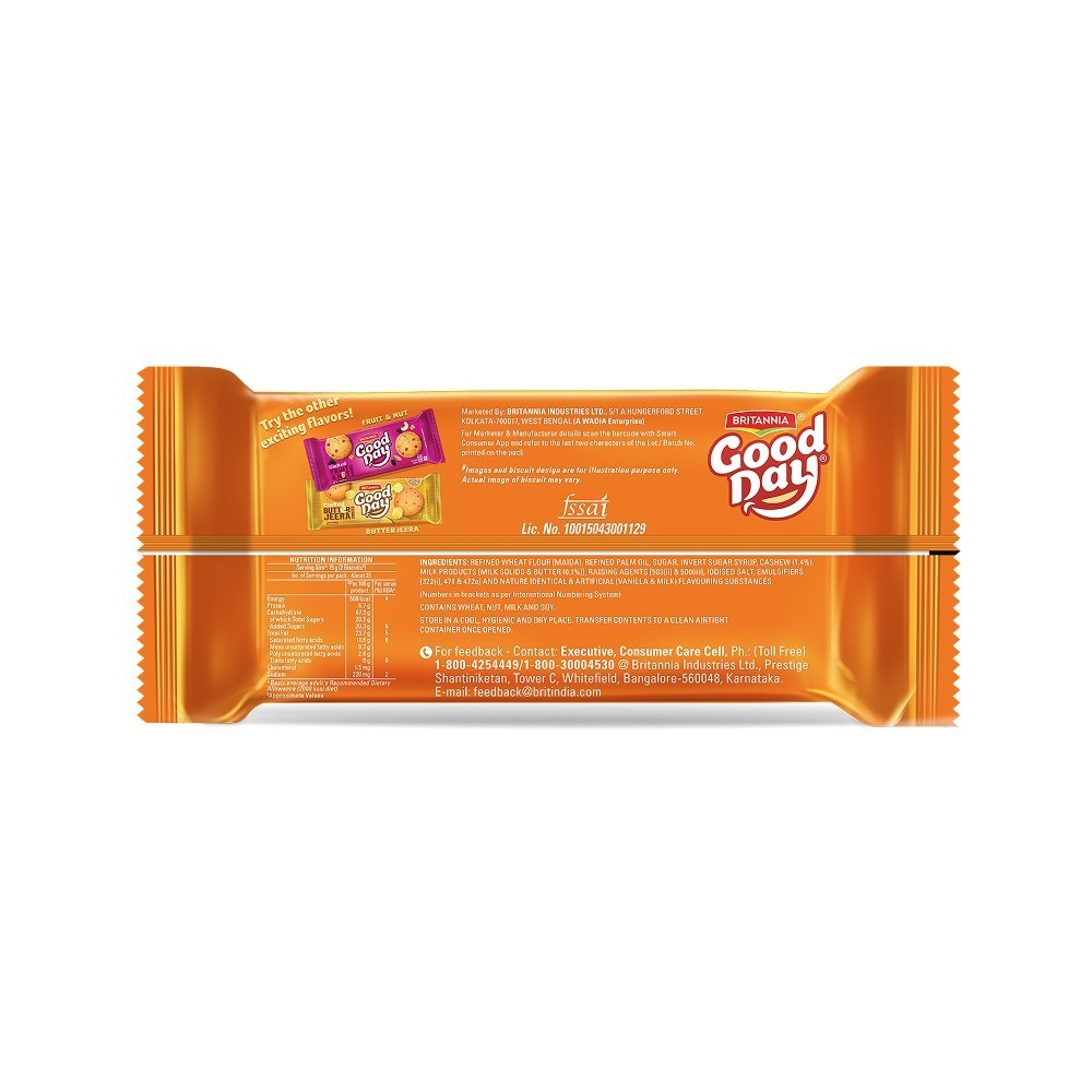Britannia Good Day Cashew Cookies Family Pack