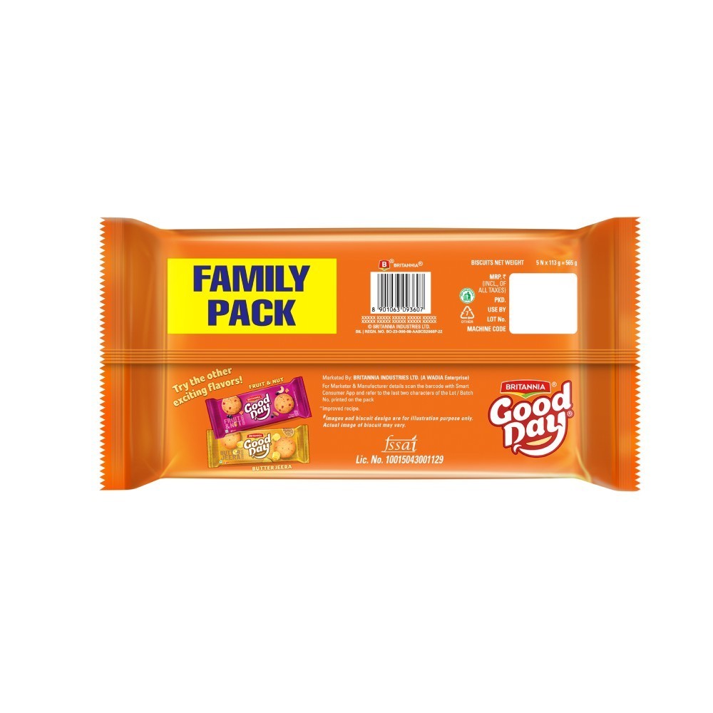 Britannia Good Day Cashew Cookies Family Pack