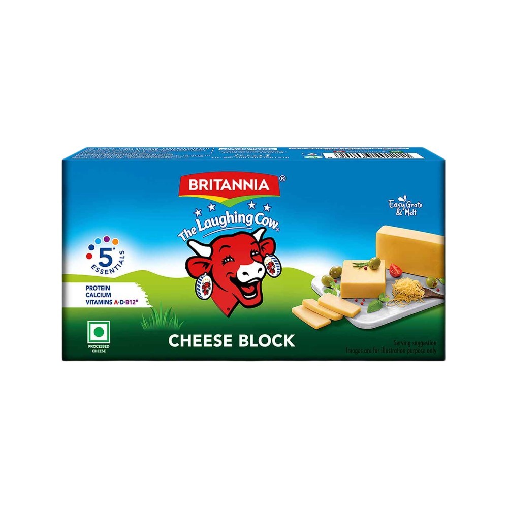 Britannia Laughing Cow Cheese Block