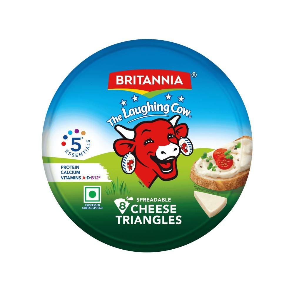 Britannia Laughing Cow Creamy Cheese Triangle