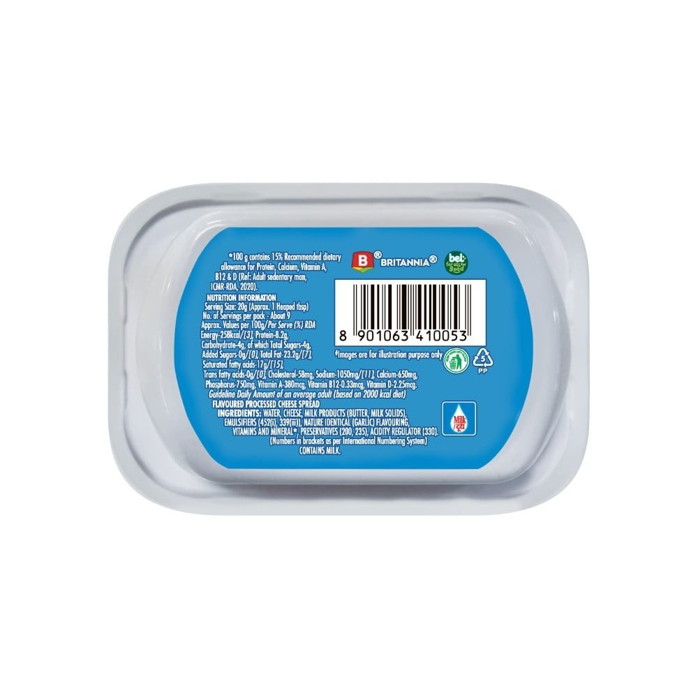 Britannia Laughing Cow Roasted Garlic Cheese Spread