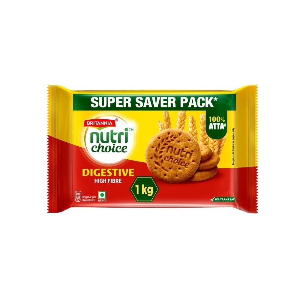 Britannia NutriChoice Digestive High - Fibre Biscuit