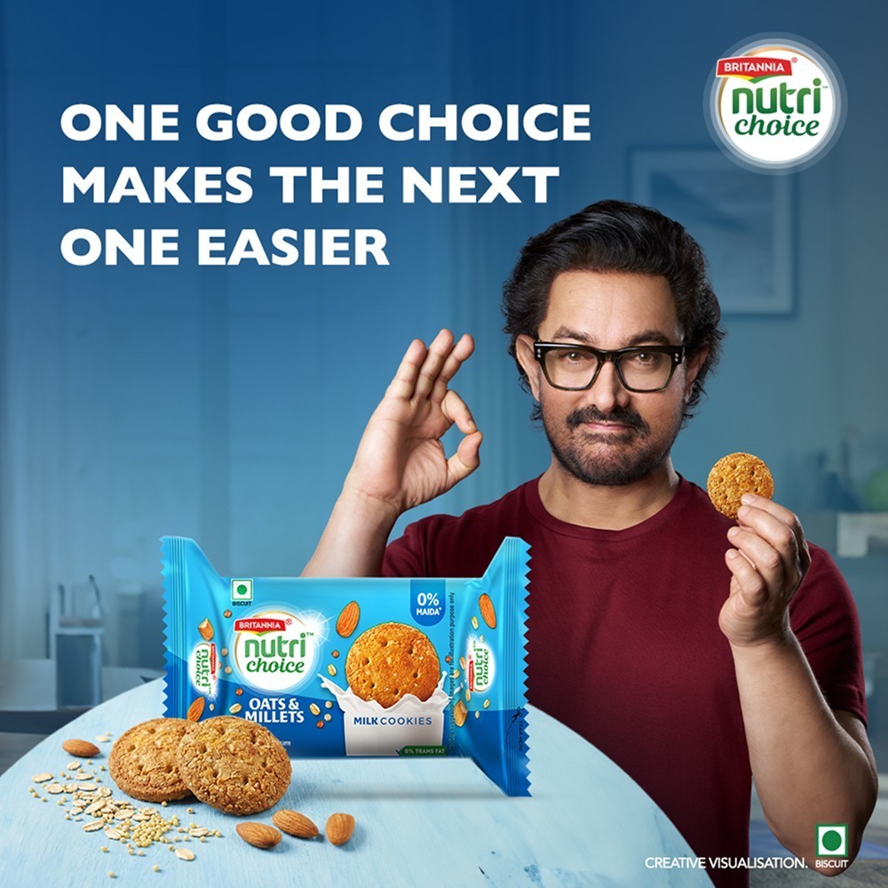 Britannia NutriChoice Oats Milk Biscuits
