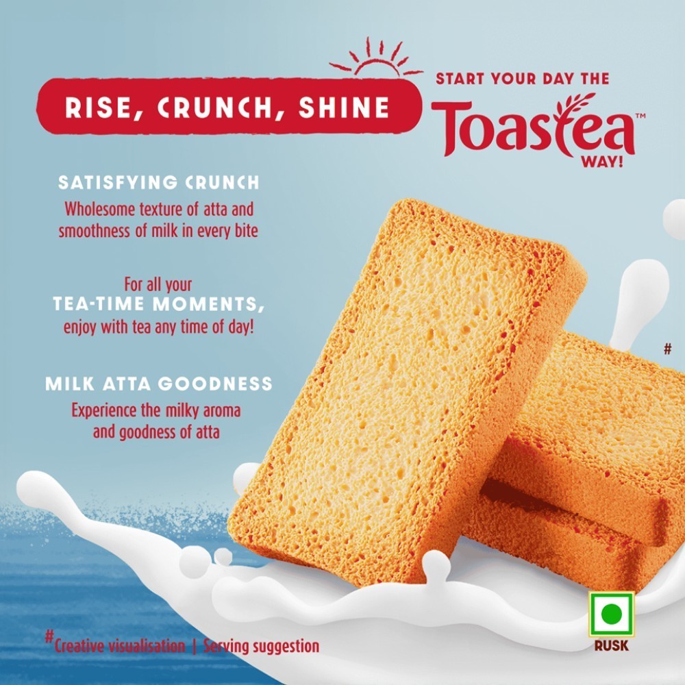 Britannia Toastea Milk Atta Rusk
