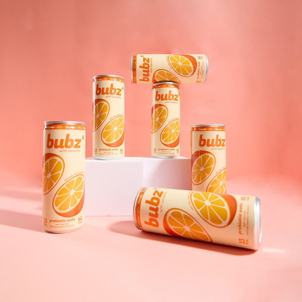 Bubz Citrus Prebiotic Soda