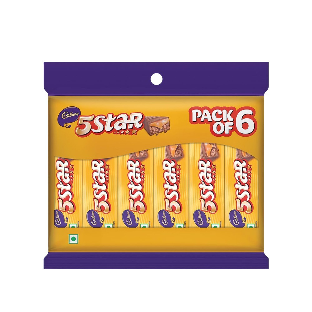 Cadbury 5 Star Kitted Pack Chocolatey Bars