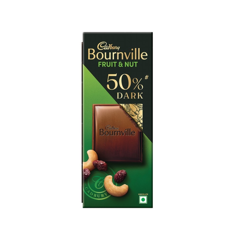 Cadbury Bournville Fruit & Nut Dark Chocolate Bar