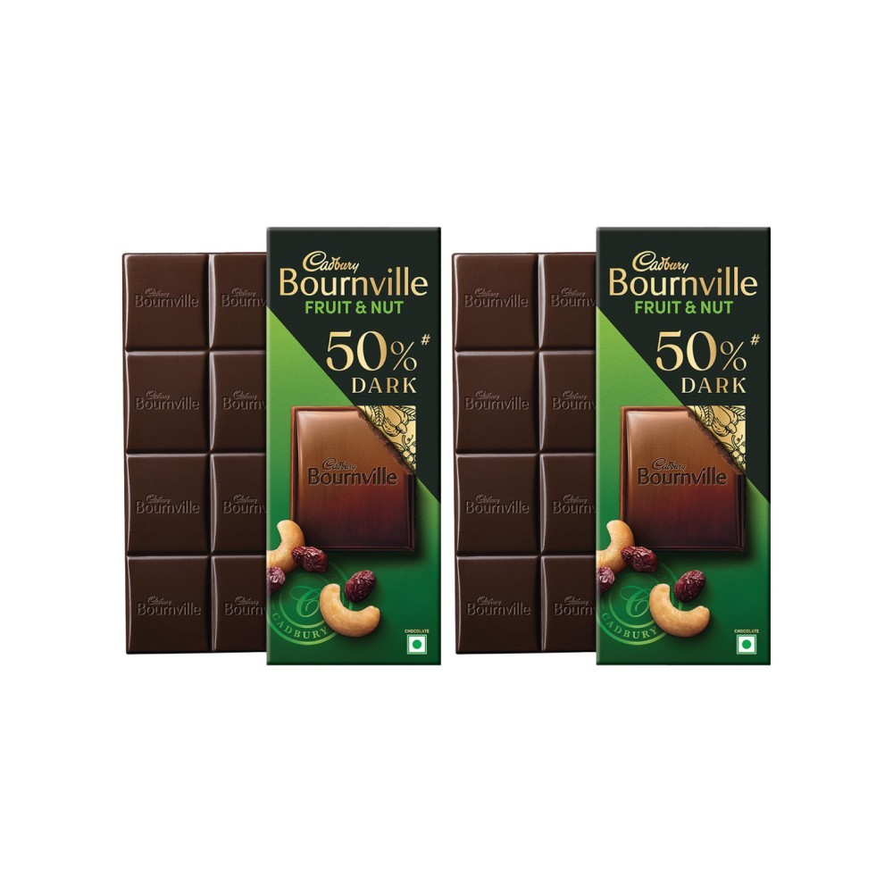 Cadbury Bournville Fruit & Nut Dark Chocolate Bar