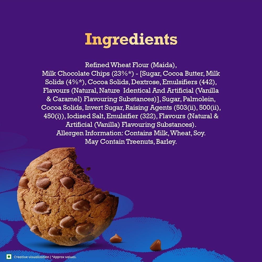 Cadbury Chocobakes Choc Chip Cookies