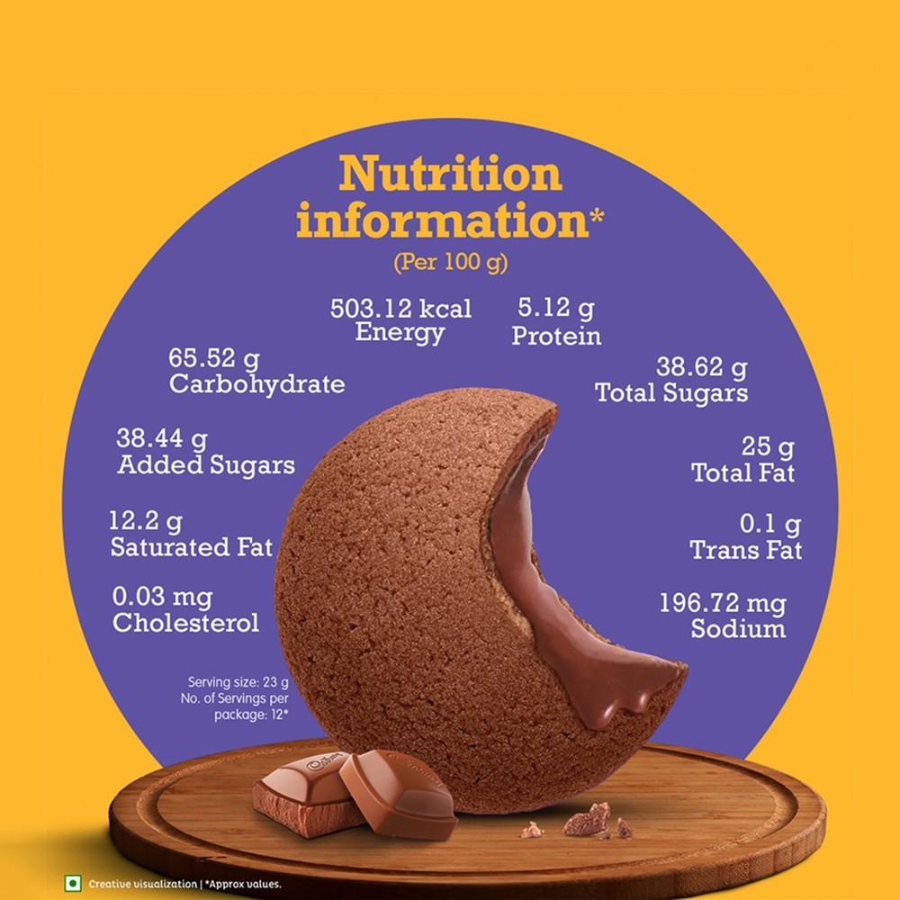 Cadbury Chocobakes Choc-Filled Cookies