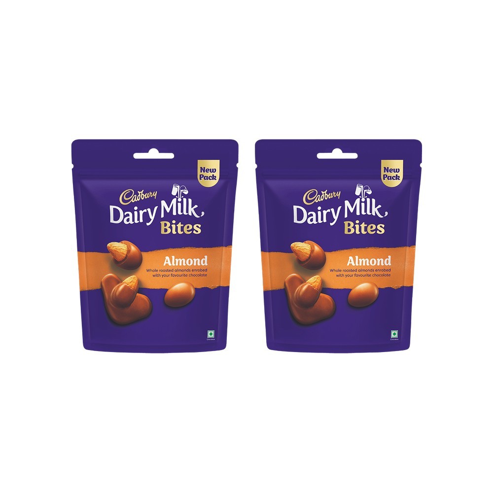 Cadbury Dairy Milk Bites Shaped Chocolate Pack - Almond