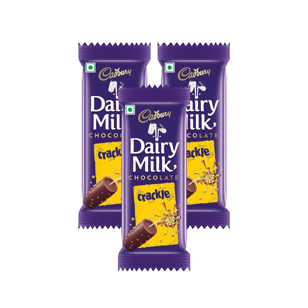 Cadbury Dairy Milk Crackle Milk Chocolate Bar