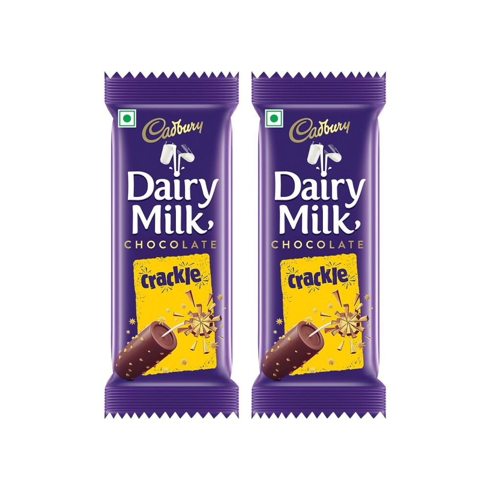 Cadbury Dairy Milk Crackle Milk Chocolate Bar