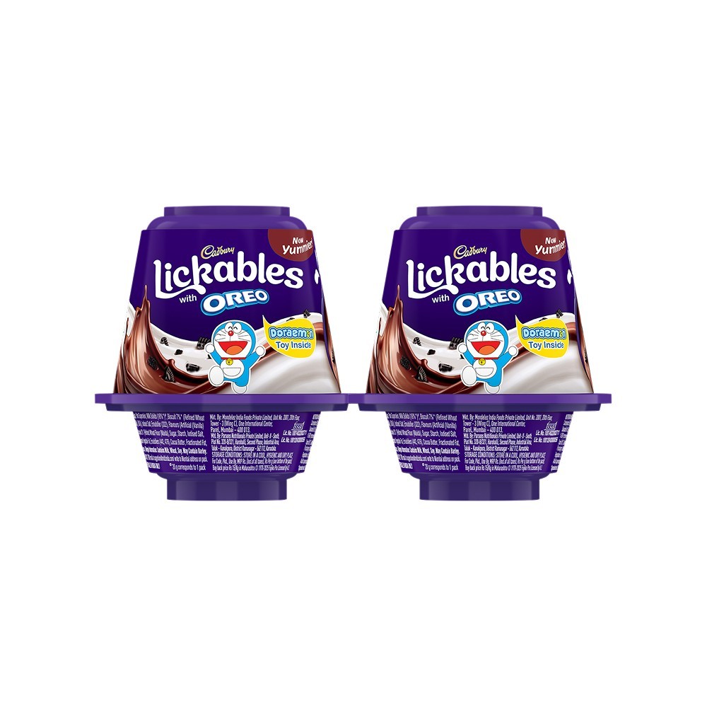 Cadbury Dairy Milk Lickables Shaped Chocolates with Oreo Chunks
